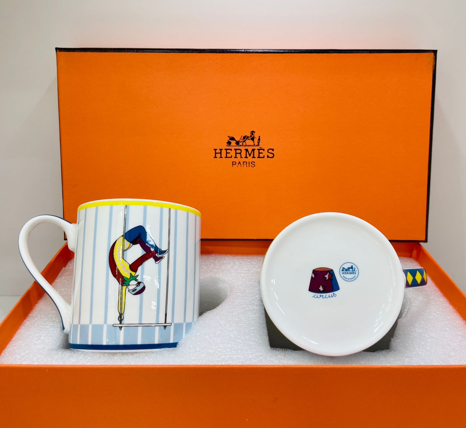 Hermes Circus Mug set